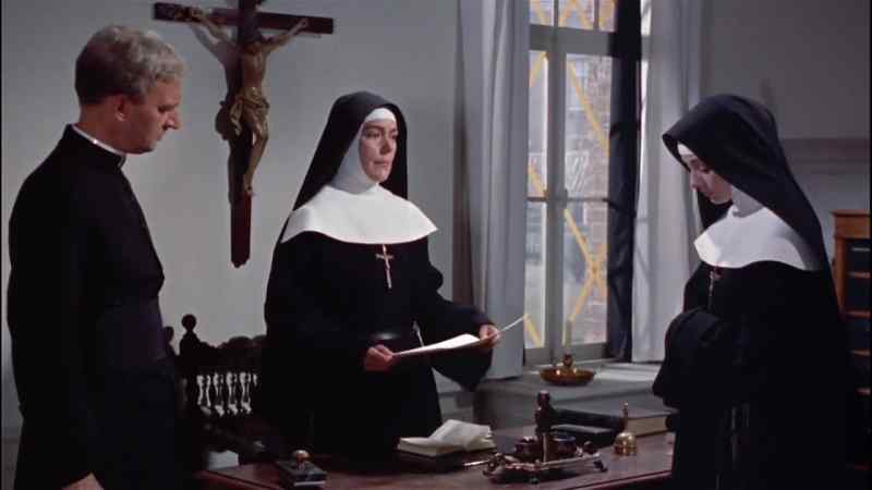 There are these three papers to sign, Sister