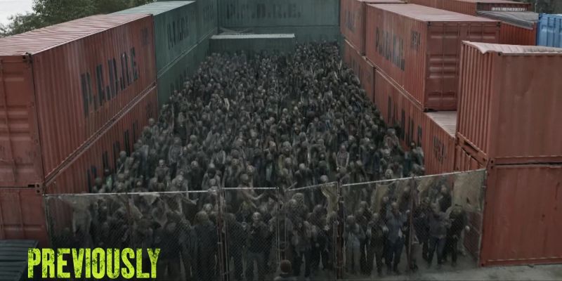 There are thousands of carrion in that shipyard