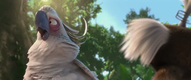 There are two blue macaws out thereand l need your multitude of eyes to help me find themYeah What's in it for usWell that's a fair questionLet's discuss itl certainly see your point but what could l