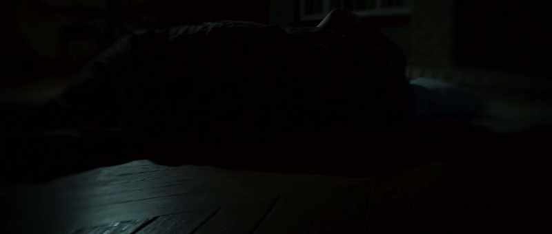 There beside the bed