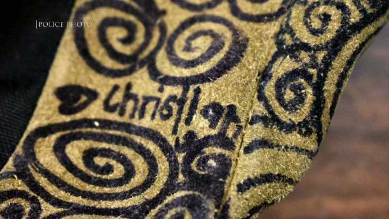 There was Christian's backpack