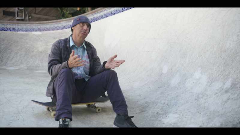 There was contests I couldn't skate at all