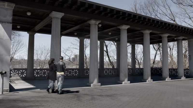 There were Corinthian columns