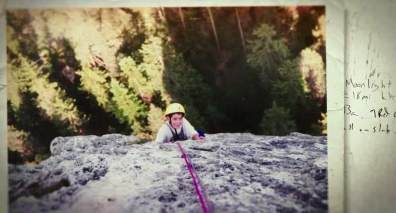 There was definitely a time when I started climbing outside more and I was just