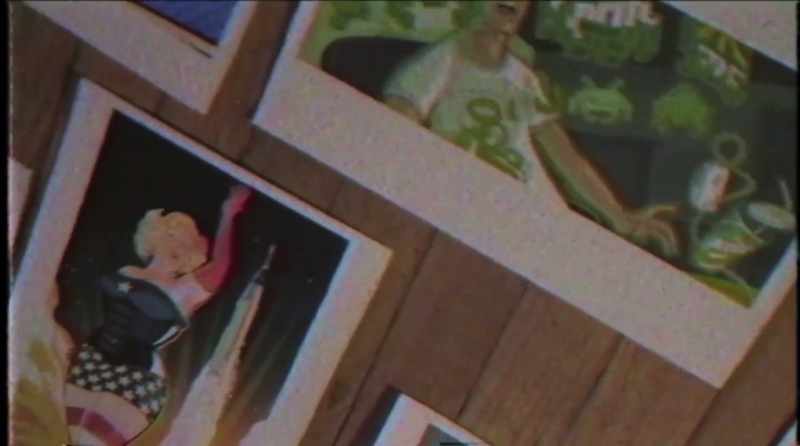 There were eight other artists in the show