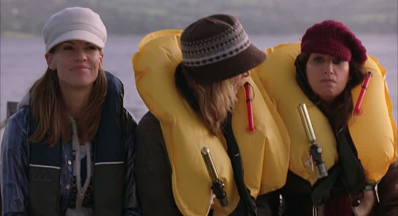 There, go swim ashore