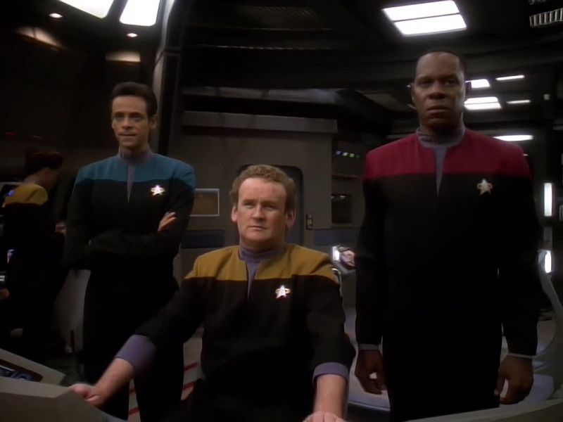 There she goes. - Goodbye, Jadzia