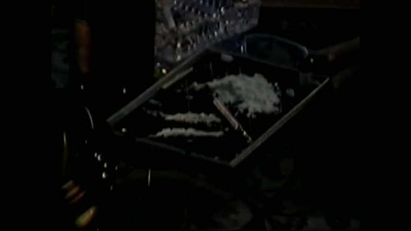There were huge vials of cocaine