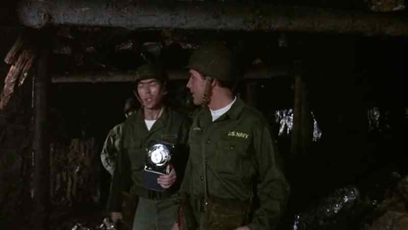 There it is. - Move them up, sergeant