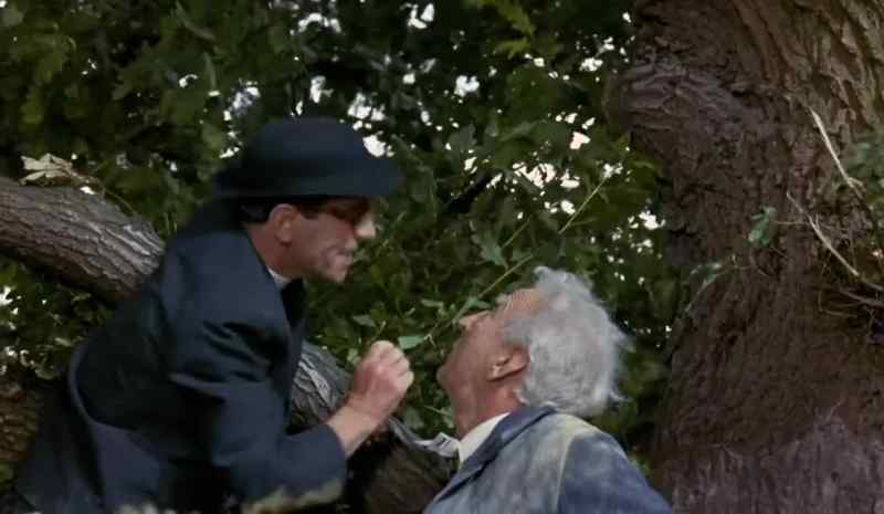 There it is, Mr Hunter. Where? Up there