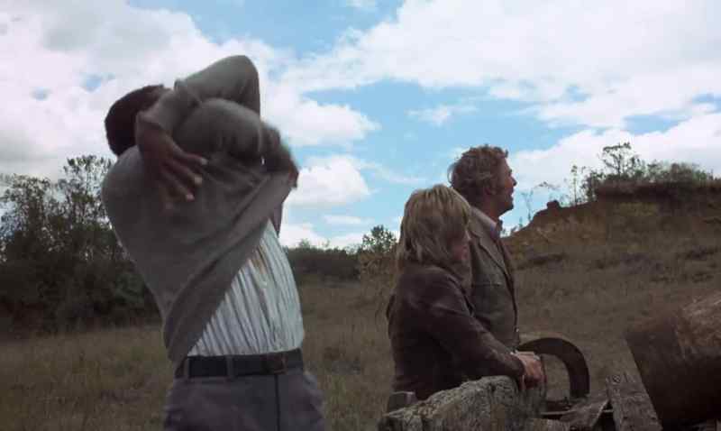 There he is. Oh, God, are we gonna make it?