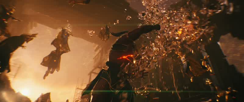 There is one