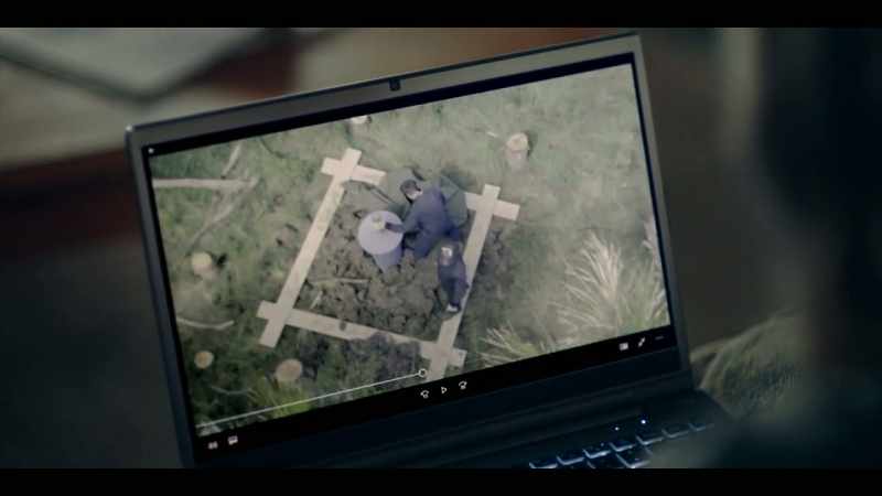 There! - It looks like a borehole
