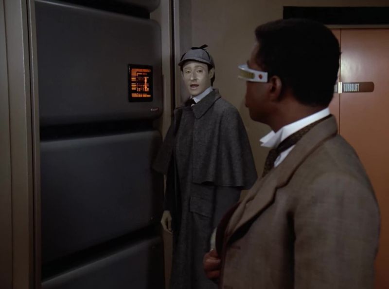 There. I've instructed the computer to give us a Holmes-type problem