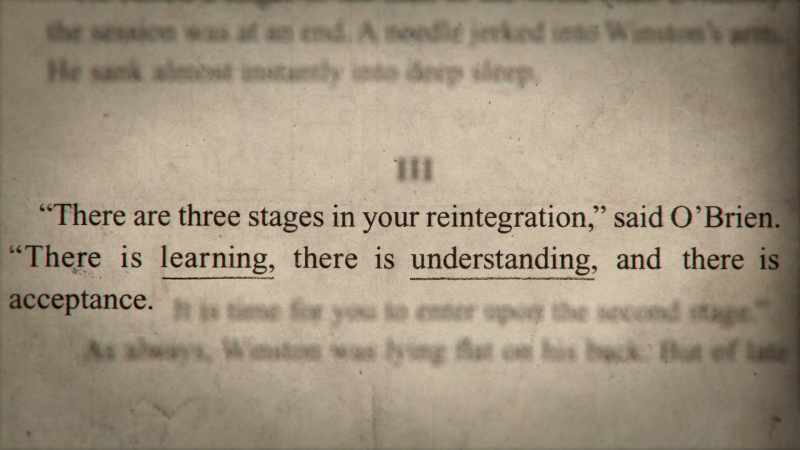 'There is learning, there is understanding