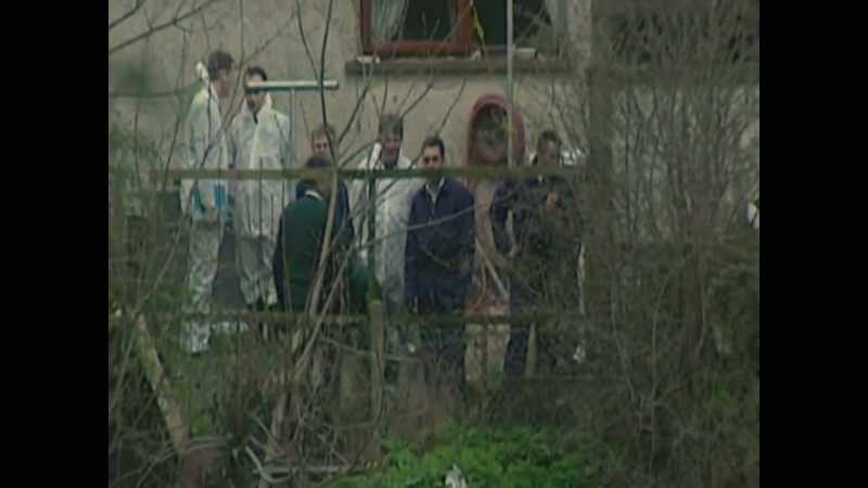 There were media there, that morning when they arrived
