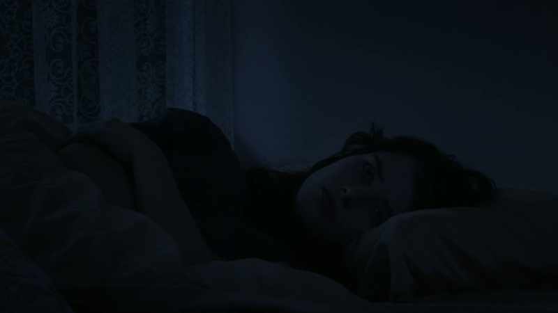 There were monsters. - It's just a bad dream, baby