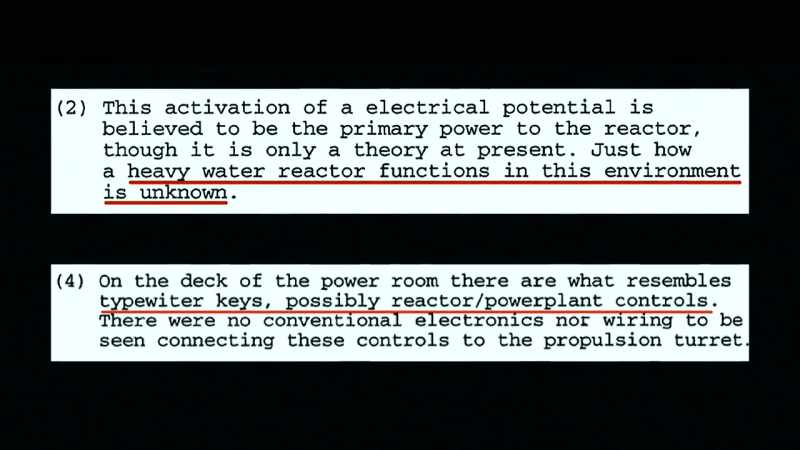 There were no conventional electronics