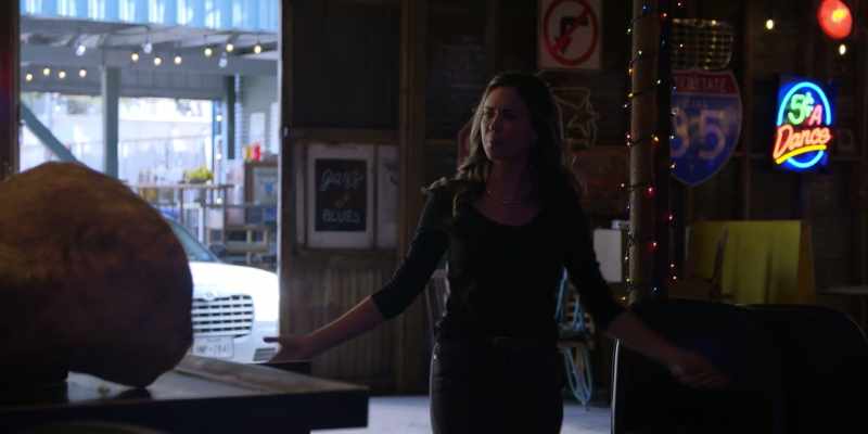 There is no foul play. This bar is falling apart