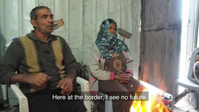 There is no future. Here on the border I see no future