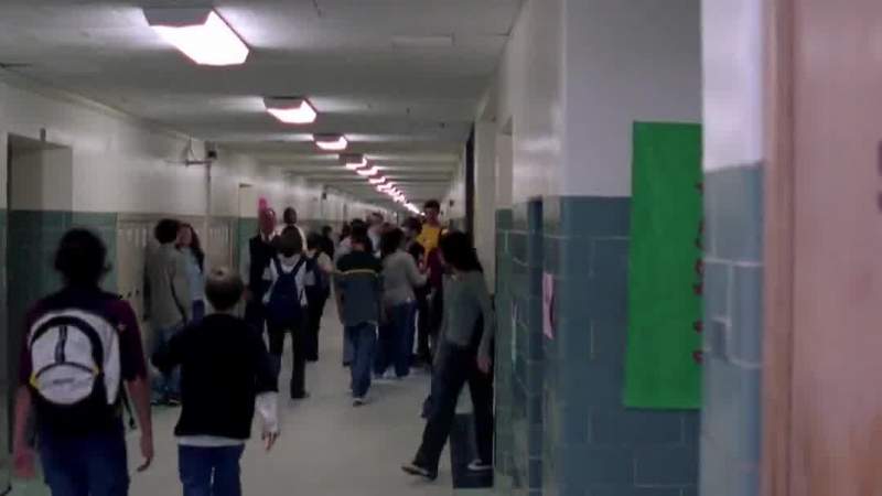 There is no kissing in the hallway