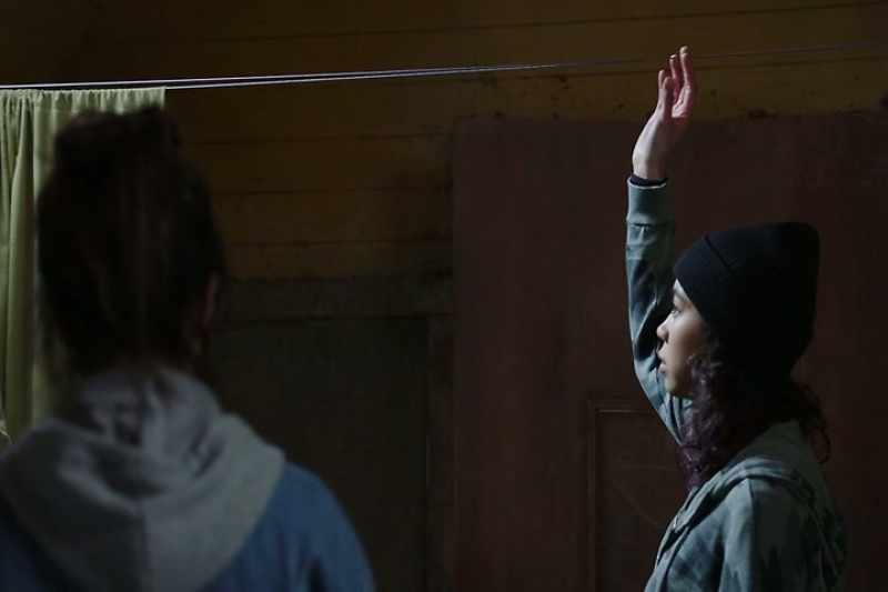 There is no way I'm staying in a cabin with her after that