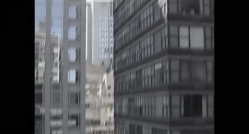 There was nothing to break his fall