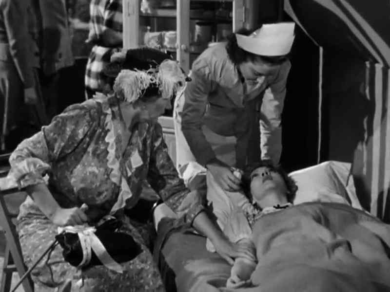 There now, honey. You feeling better? I sent Tom to look for Bob