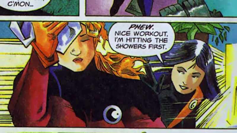 There were numerous LGBTQIA-plus characters