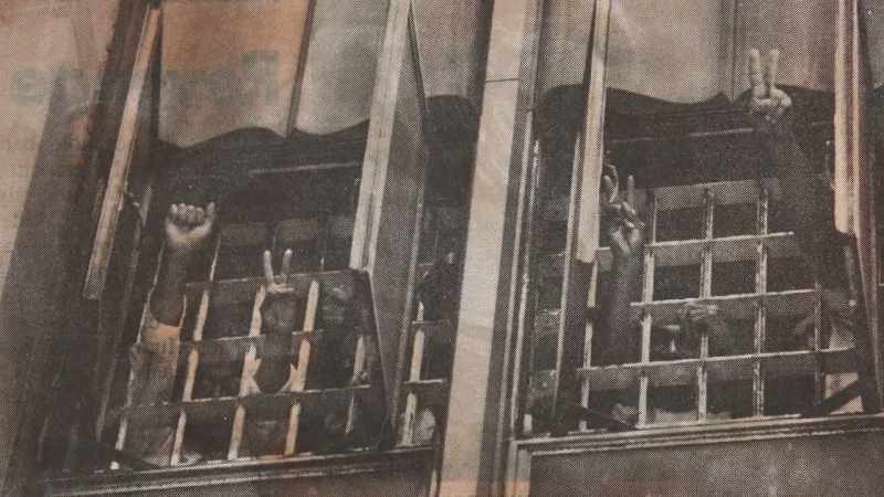 There were political movements within the prison