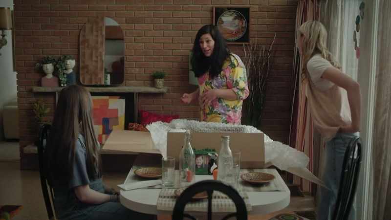 There were posters and props all over his house