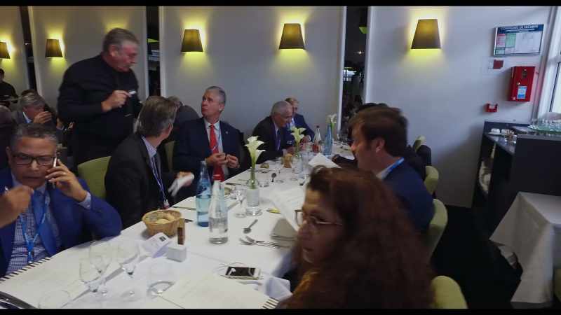 There were presentations and meetings