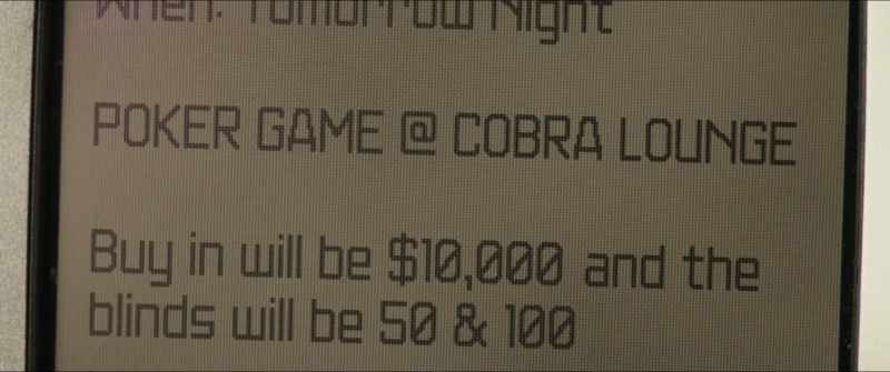 There’d be a game tomorrow night