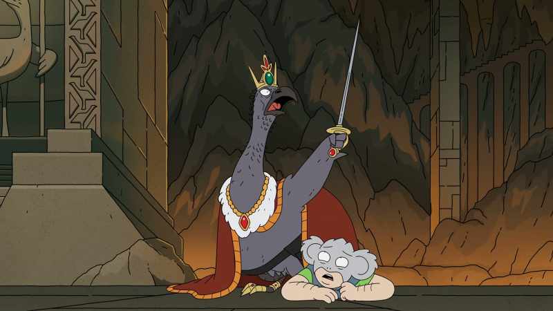 There shall be no peace between avian and man