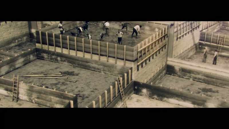 There was so much concrete going into Hoover dam