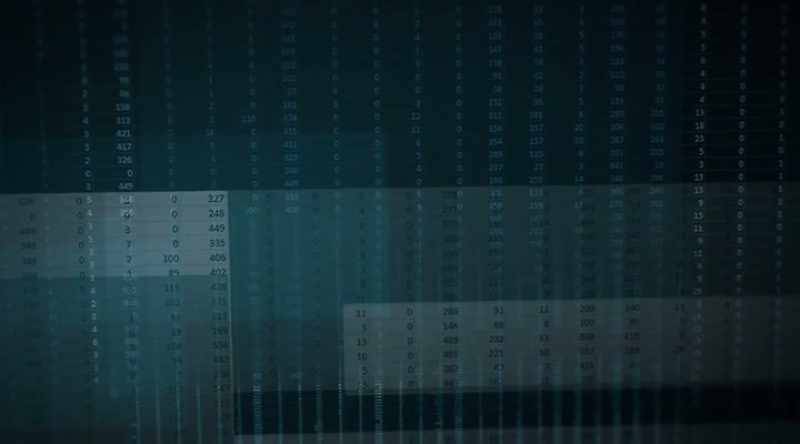 There were some spreadsheets that were created