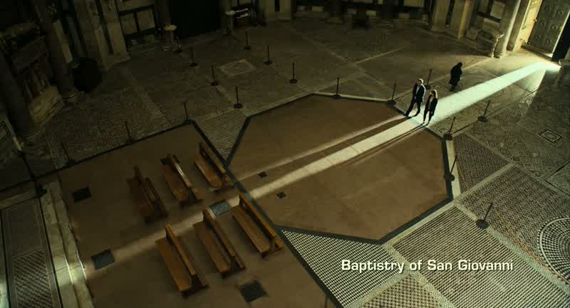 There. The baptismal font