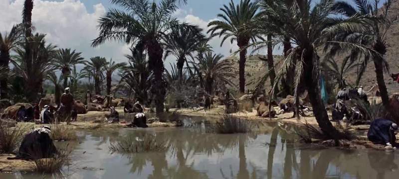 There is the railwayAnd that is the desertFrom here until the other side no water but what we carryFor the camels no water at allIf the camels diewe dieAnd in 20 days they will start to dieThere's no