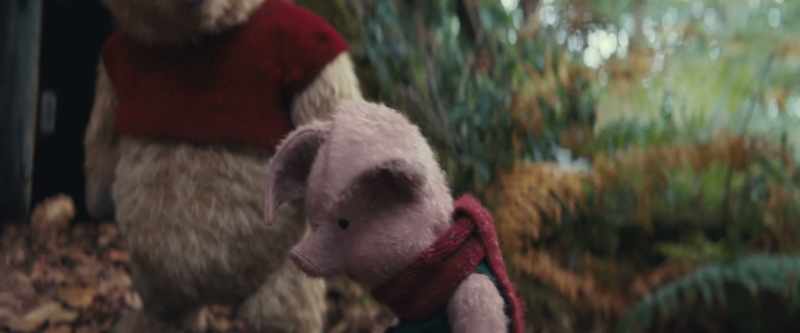 There, there, Piglet. Come on. Here