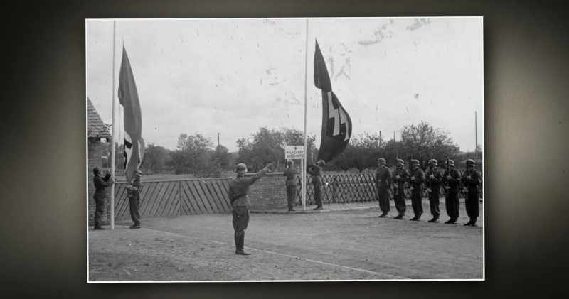 There were three cordons of ss men guarding Auschwitz