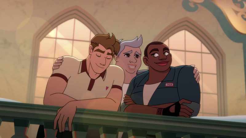 There you two are! God, I love a balcony