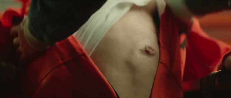 There was... There was blood, but... but no body