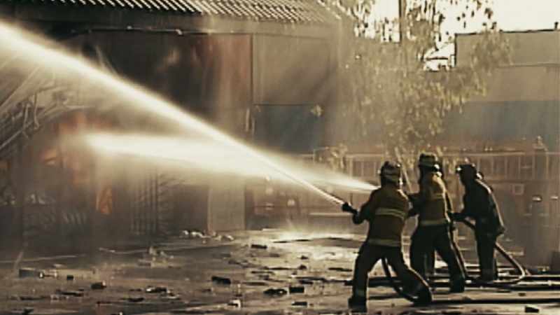 THERE WERE STILL ABOUT 40 FIRES BURNING
