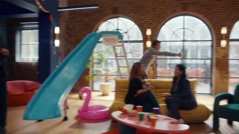 There's a ball pit! (excited scream)
