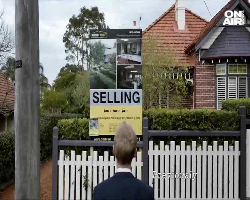 There's a big 'For Sale' sign