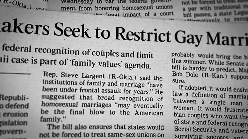 There's a big move for gays to adopt children