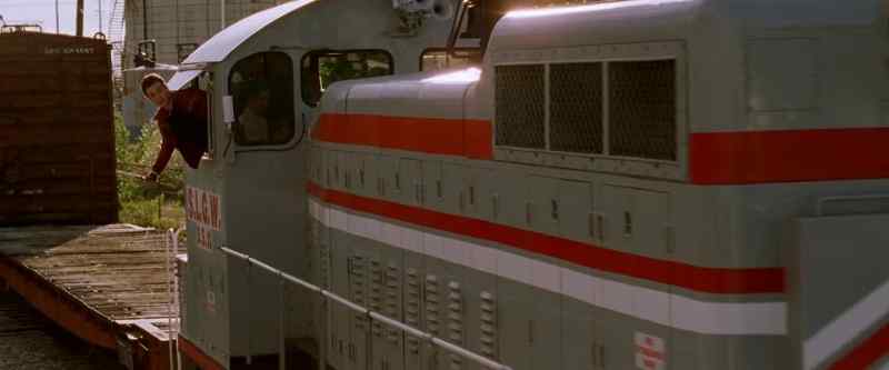 There's a blind guy driving this train