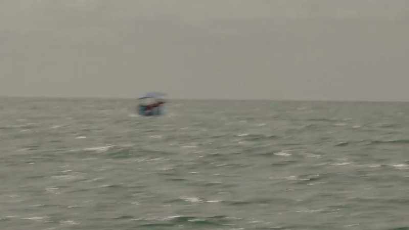 There's a boat that I think