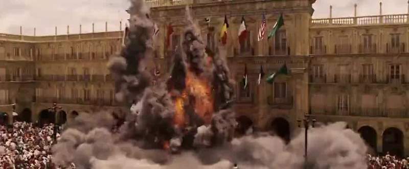 There's a bomb in the podium