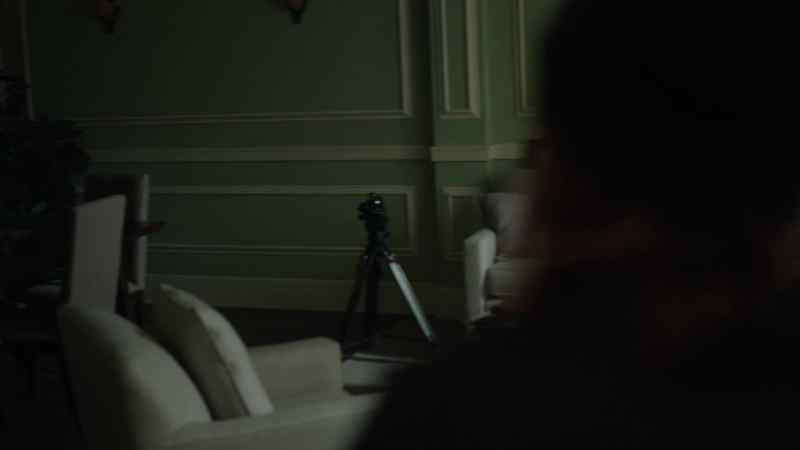 There's a camera